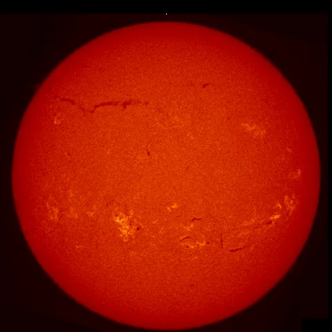 Image of Sun's chromosphere