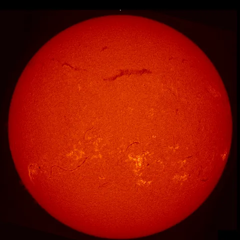 Image of Sun's chromosphere