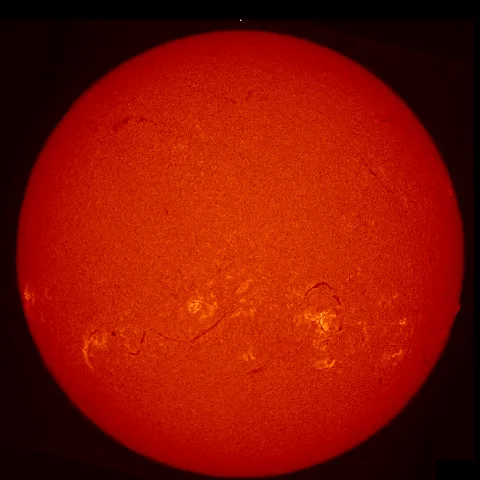 Image of Sun's chromosphere