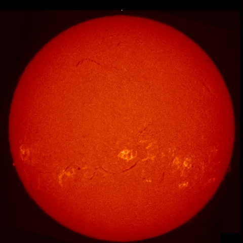 Image of Sun's chromosphere