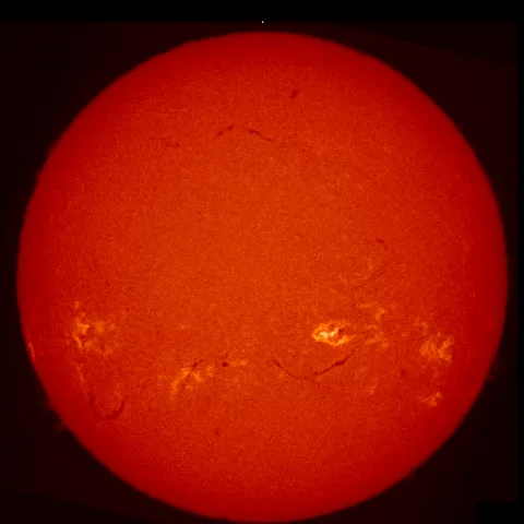 Image of Sun's chromosphere