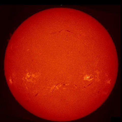 Image of Sun's chromosphere