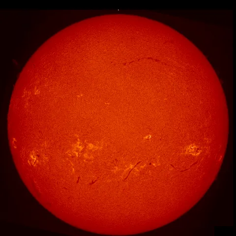 Image of Sun's chromosphere