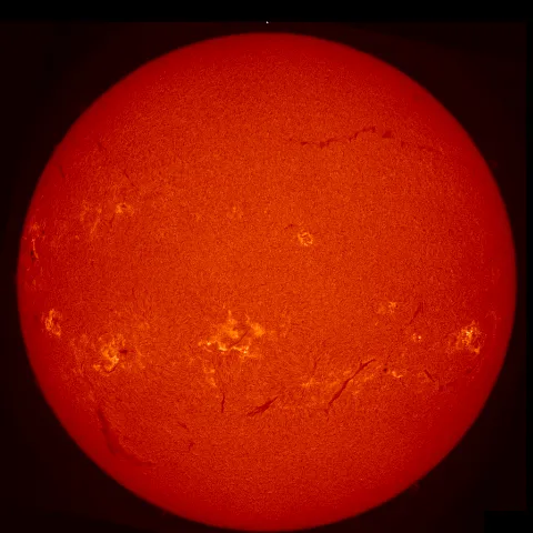 Image of Sun's chromosphere