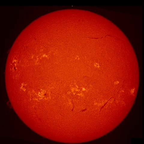 Image of Sun's chromosphere