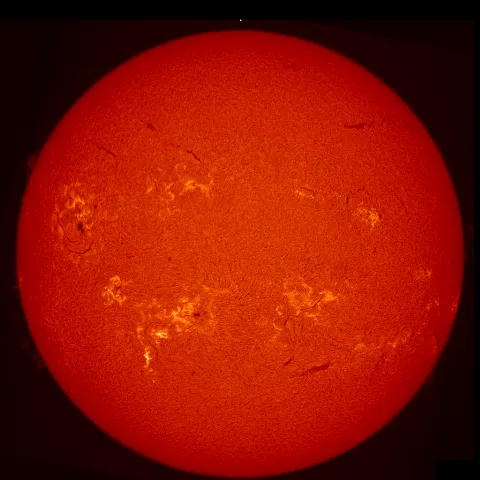 Image of Sun's chromosphere