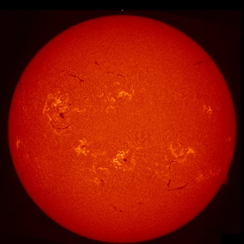 Image of Sun's chromosphere