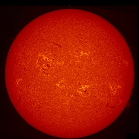 Image of Sun's chromosphere