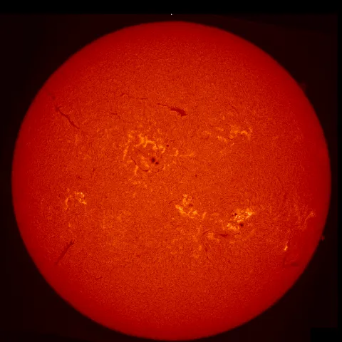 Image of Sun's chromosphere