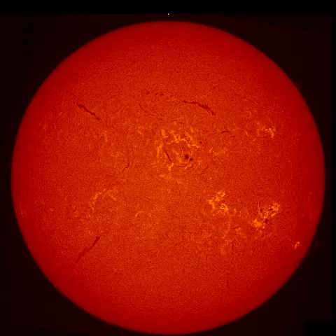 Image of Sun's chromosphere