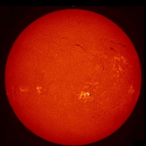 Image of Sun's chromosphere