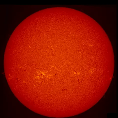 Image of Sun's chromosphere