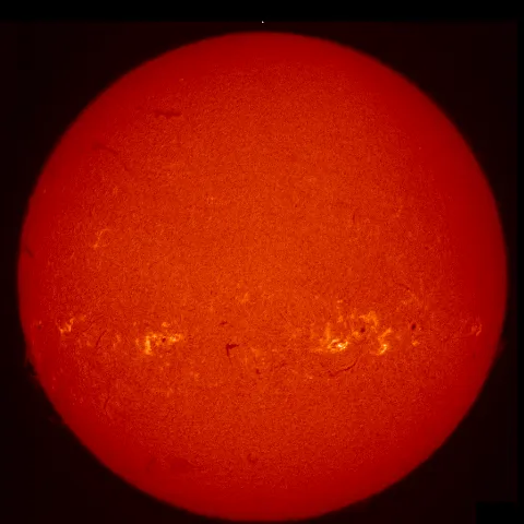 Image of Sun's chromosphere