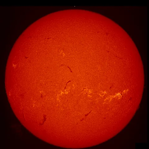 Image of Sun's chromosphere