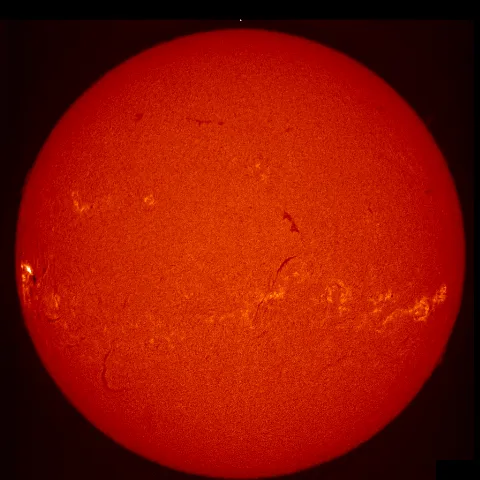 Image of Sun's chromosphere