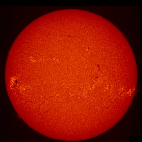 Image of Sun's chromosphere