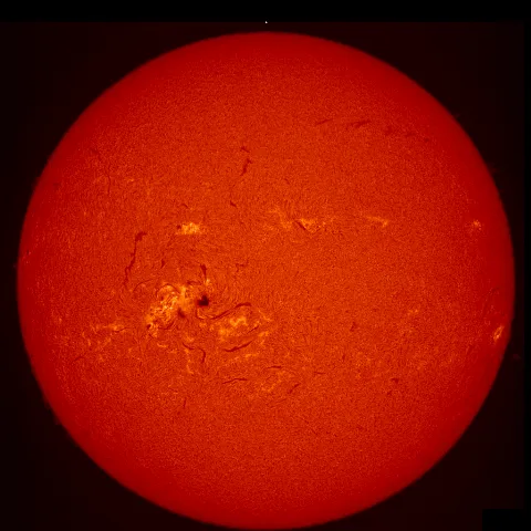 Image of Sun's chromosphere