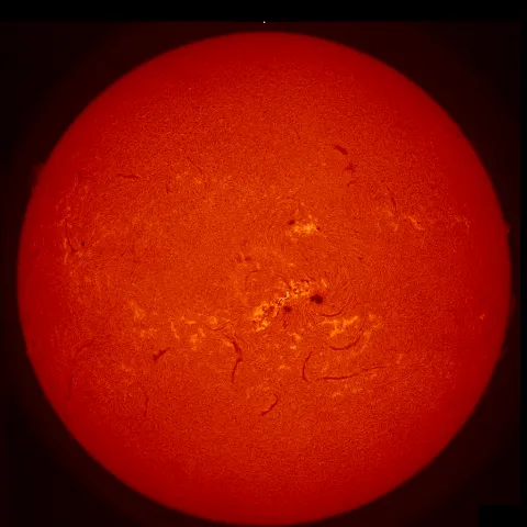 Image of Sun's chromosphere