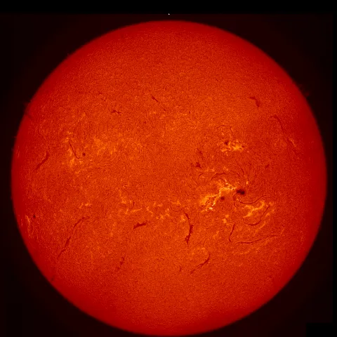 Image of Sun's chromosphere