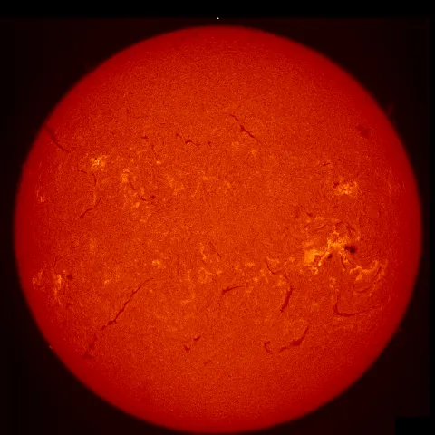 Image of Sun's chromosphere