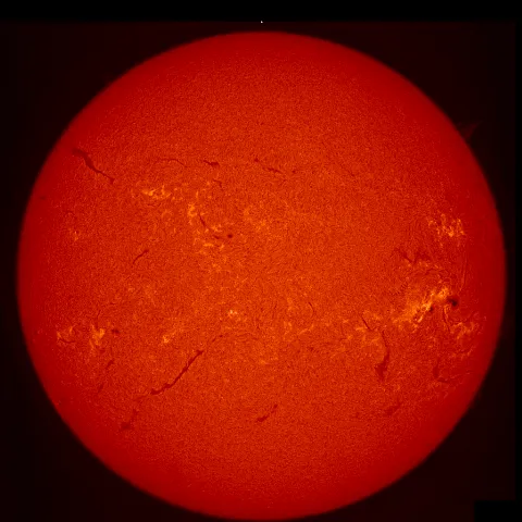 Image of Sun's chromosphere