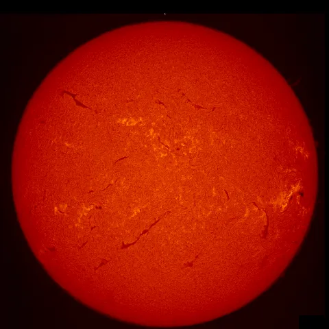 Image of Sun's chromosphere