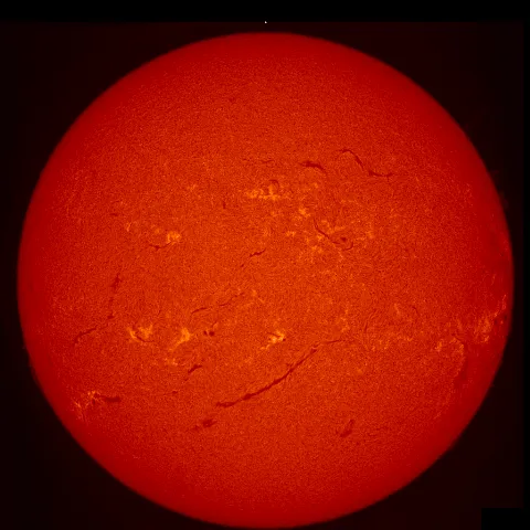 Image of Sun's chromosphere