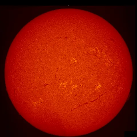 Image of Sun's chromosphere