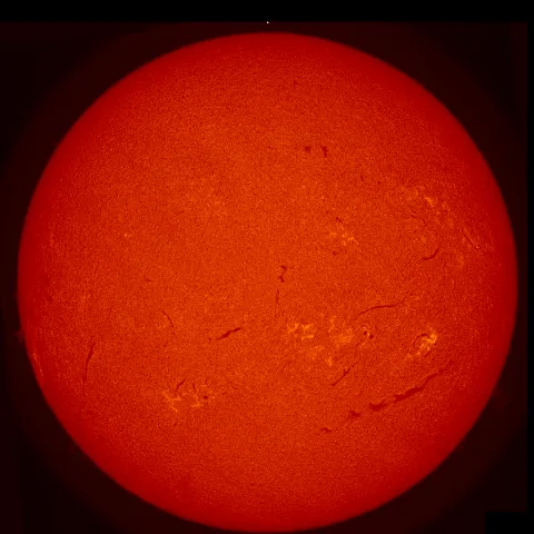 Image of Sun's chromosphere