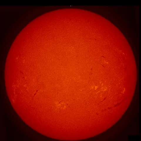 Image of Sun's chromosphere