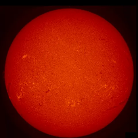 Image of Sun's chromosphere