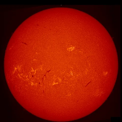 Image of Sun's chromosphere