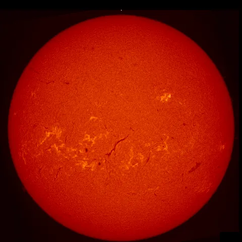 Image of Sun's chromosphere