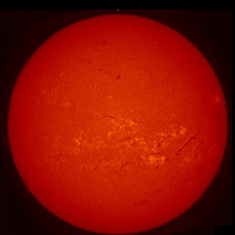 Image of Sun's chromosphere