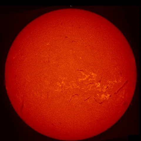 Image of Sun's chromosphere