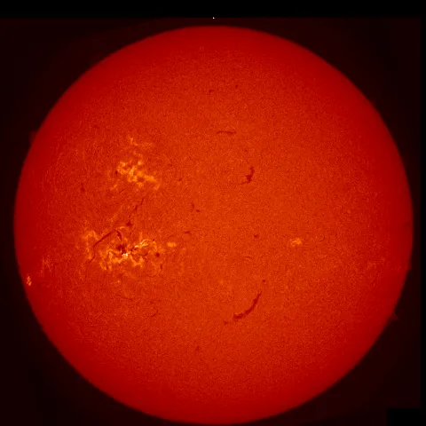 Image of Sun's chromosphere