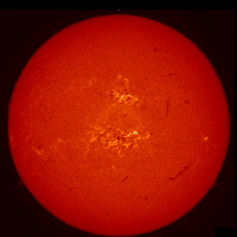 Image of Sun's chromosphere