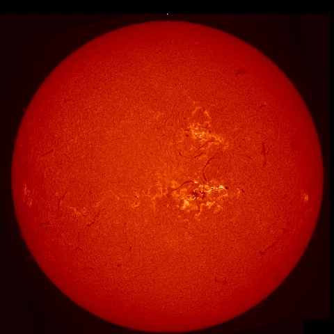 Image of Sun's chromosphere