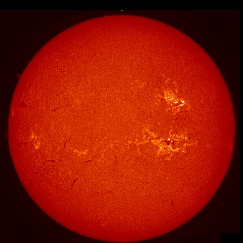 Image of Sun's chromosphere