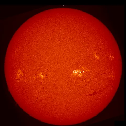 Image of Sun's chromosphere