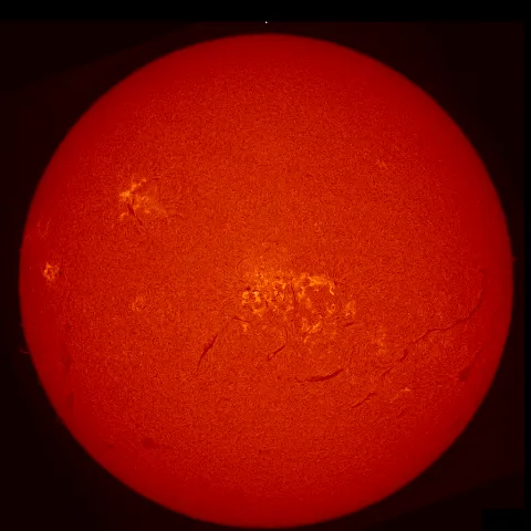 Image of Sun's chromosphere