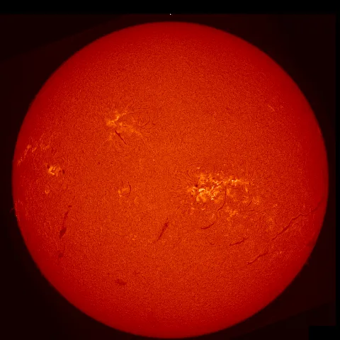 Image of Sun's chromosphere