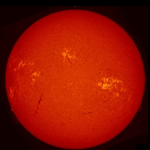 Image of Sun's chromosphere