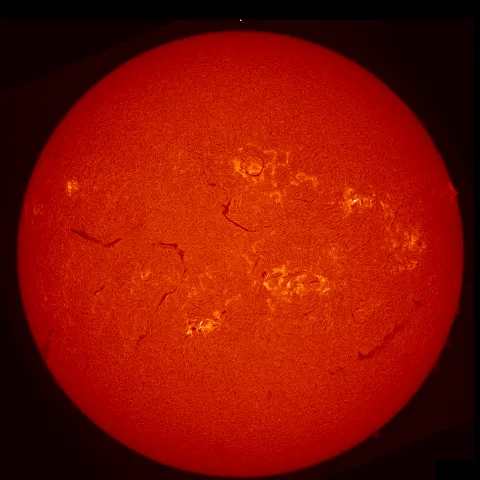 Image of Sun's chromosphere