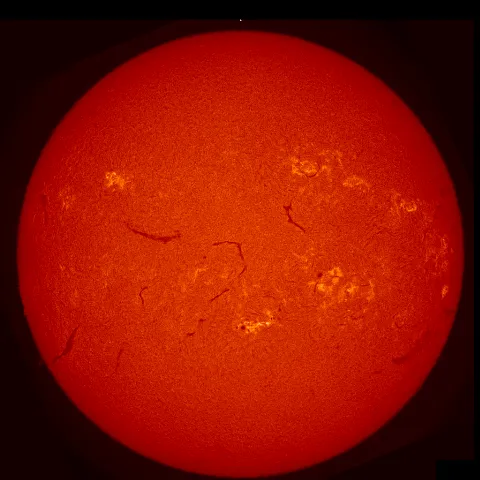 Image of Sun's chromosphere