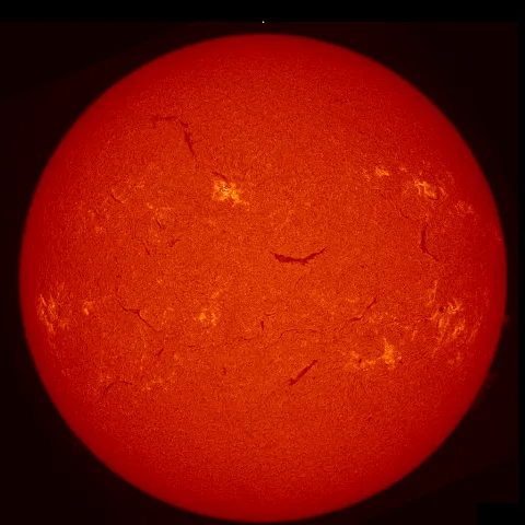 Image of Sun's chromosphere