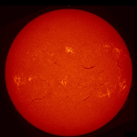 Image of Sun's chromosphere