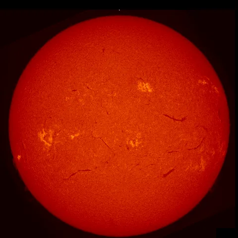 Image of Sun's chromosphere