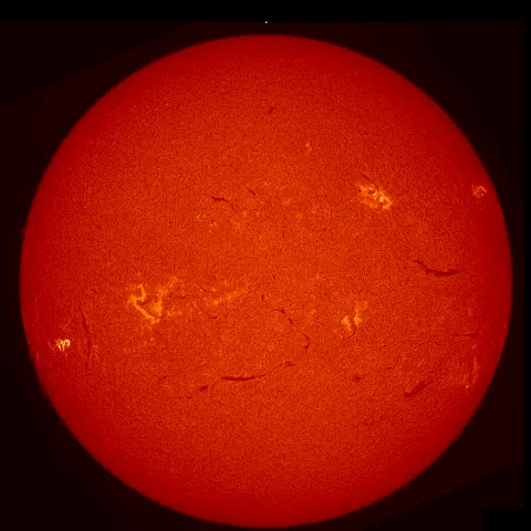 Image of Sun's chromosphere