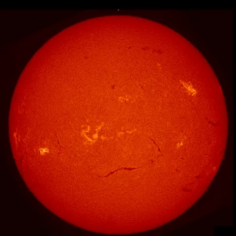 Image of Sun's chromosphere